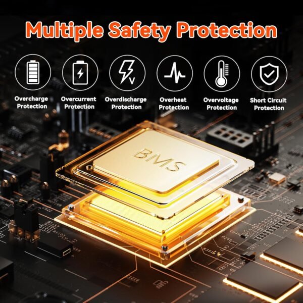 Batería de litio de 12 V 100 Ah LiFePO4 - Imagen 3