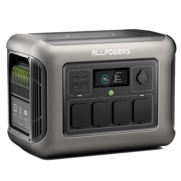 ALLPOWERS R1500: Estación de Energía 1152Wh – 1500W