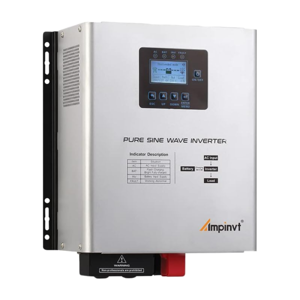 Inversor de Onda Sinusoidal Pura de 1200W