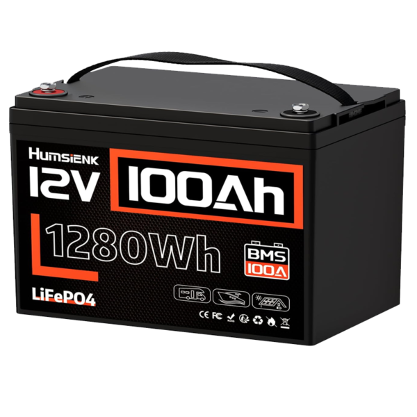 Batería de litio de 12 V 100 Ah LiFePO4